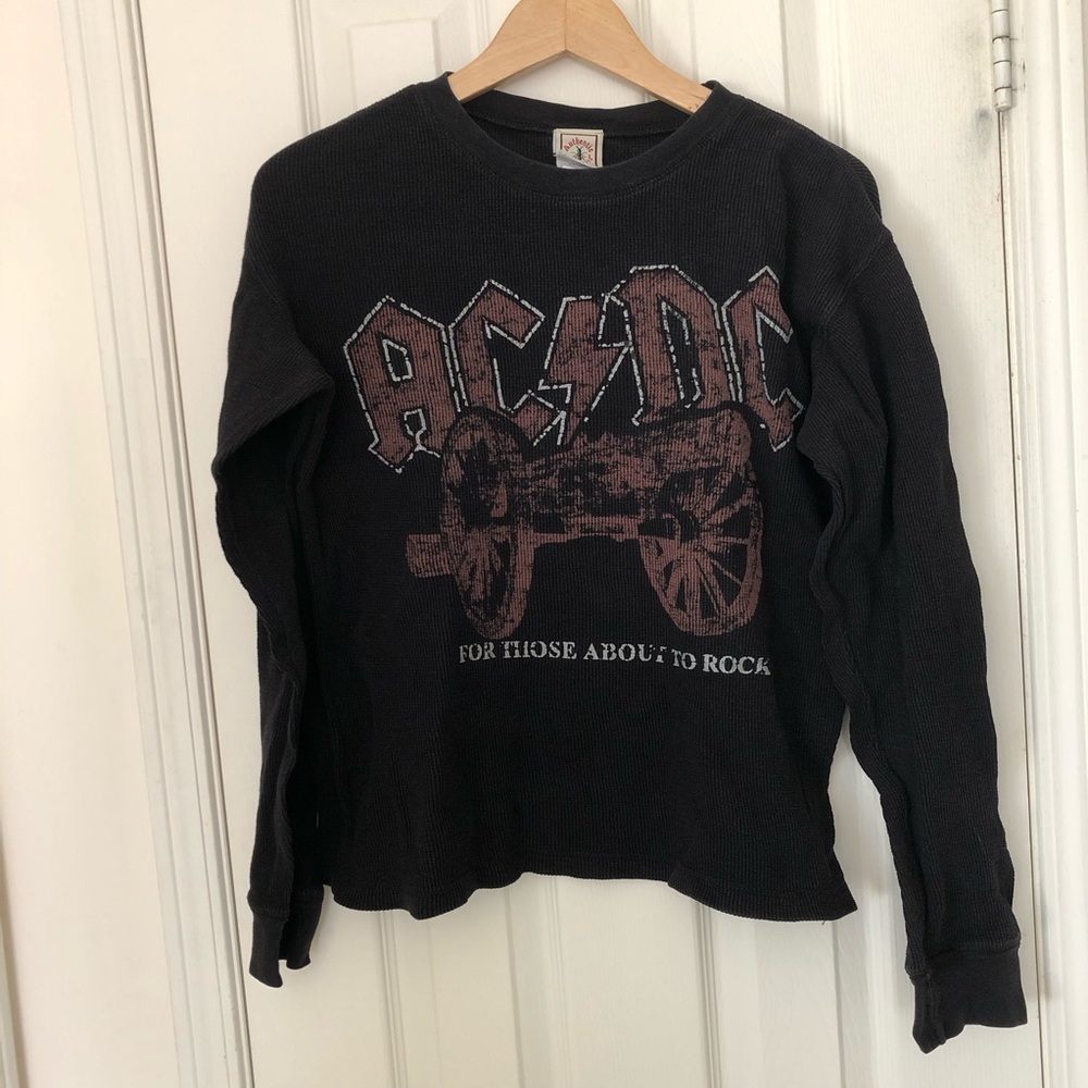AC/DC waffle long sleeve